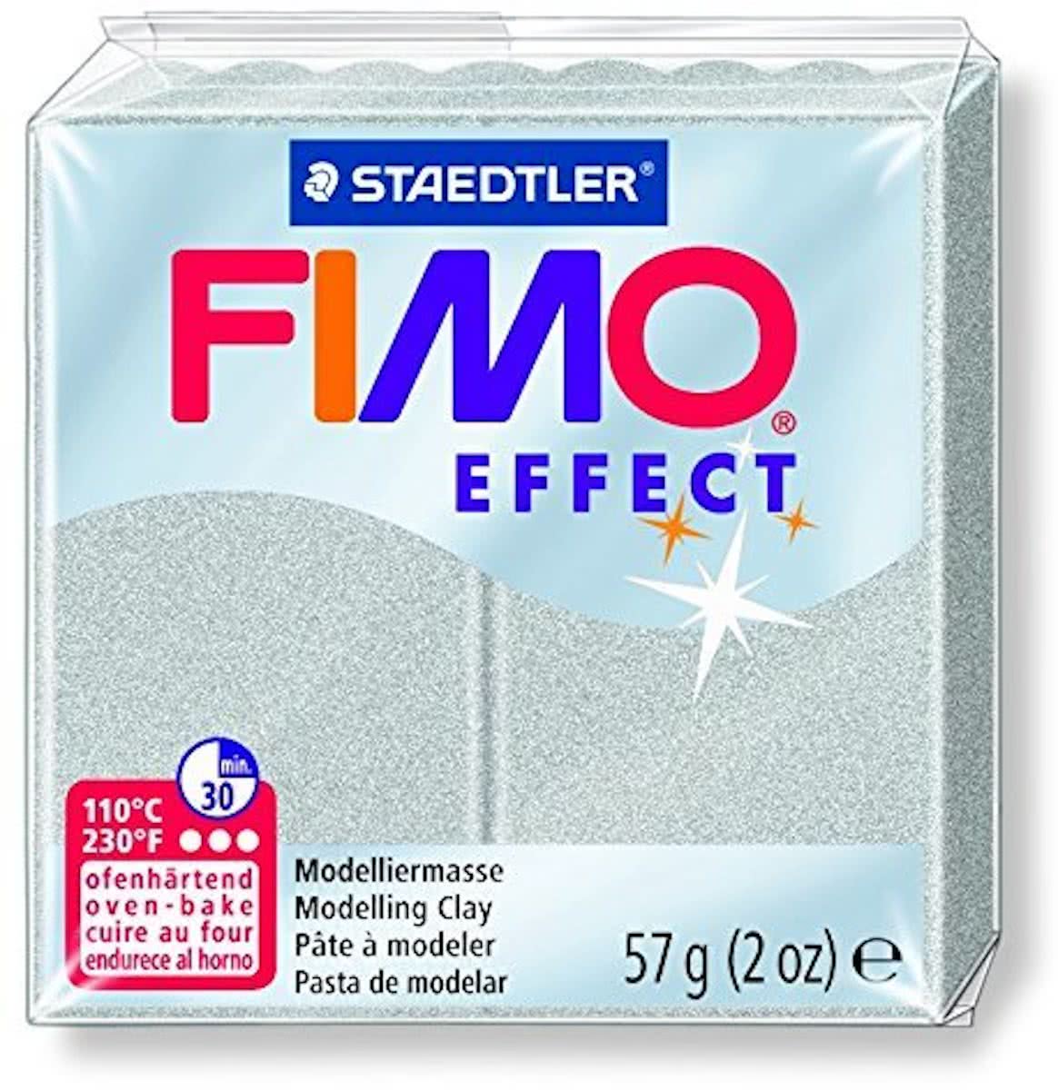 Speelgoed | Creatief / Artwork / Diy - Fimo Effect Boetseerklei 57 G Zilver